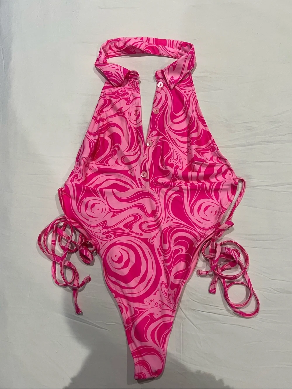 frankies bikinis | Osaka satin one piece swimsuit 💗